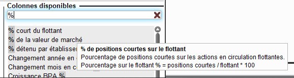 pourcentage positions courtes sur le flottant short squeeze actions pourcentage positions courtes sur le flottant short squeeze actions