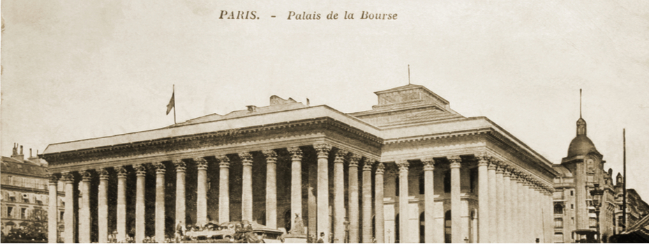 La bourse de paris cotations de a à z - photo ancienne place de la bourse