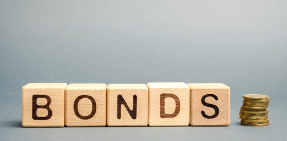 Investir dans les obligations - obligation en bourse - illustration cubes bonds