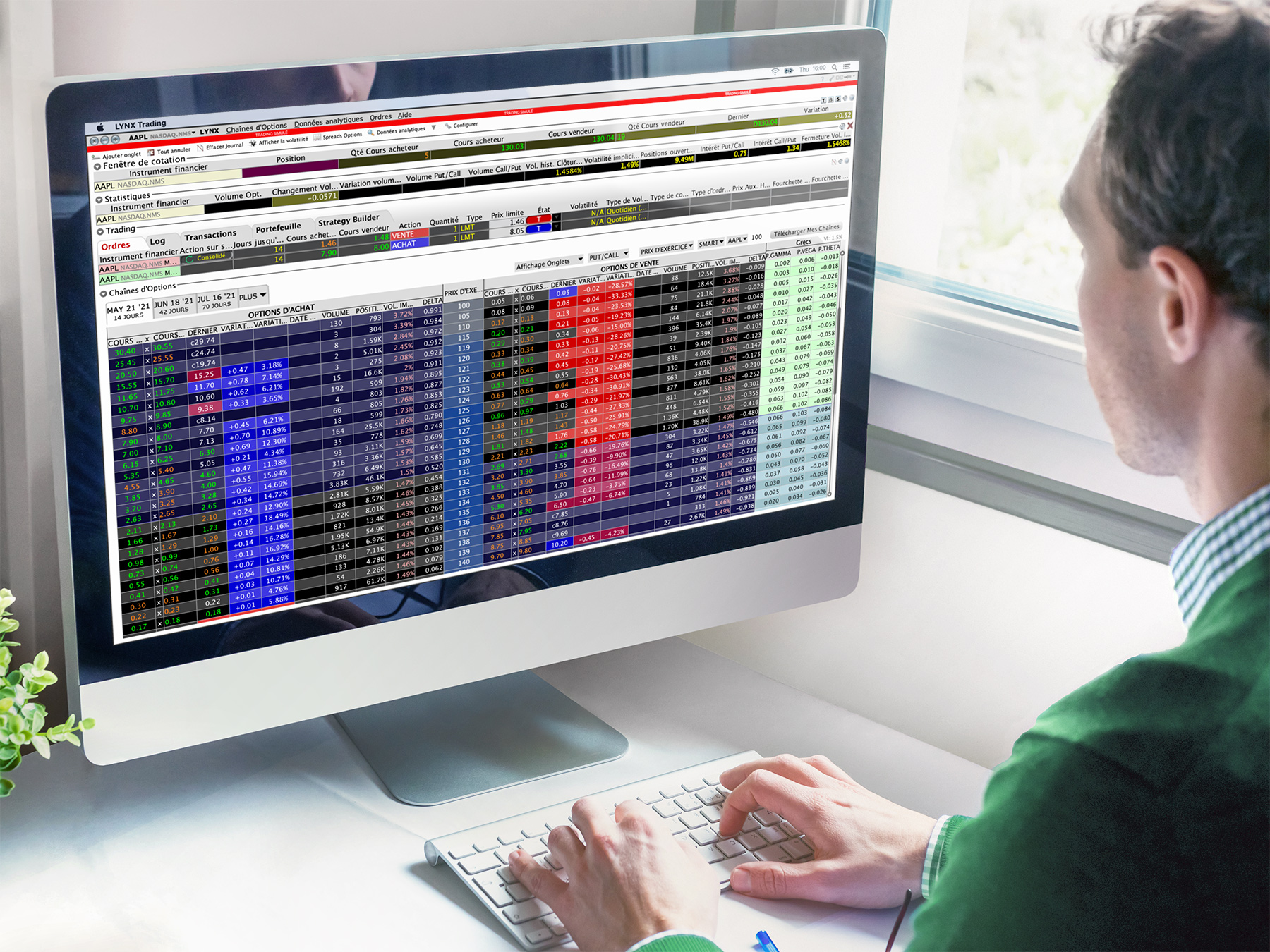 Testez vos tratégies d'options sans risque à l'aide du compte démo gratuit LYNX Compte démo pour le trading d'options