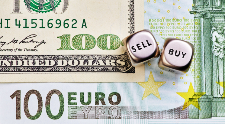 cours euro dollar - euro dollar prevision - illustration billets euro dollar