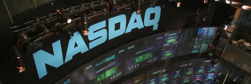marché boursier - marché des actions - illustration nasdaq