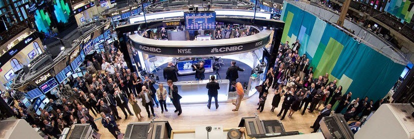 marché boursier - marché des actions - illustration new york stock exchange