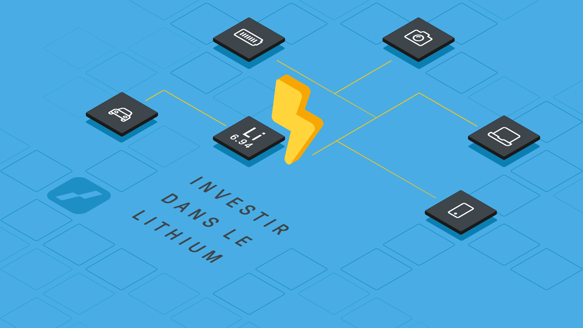 action lithium - cours du lithium bourse - investir bourse lithium - illustration texte investir dans le lithium