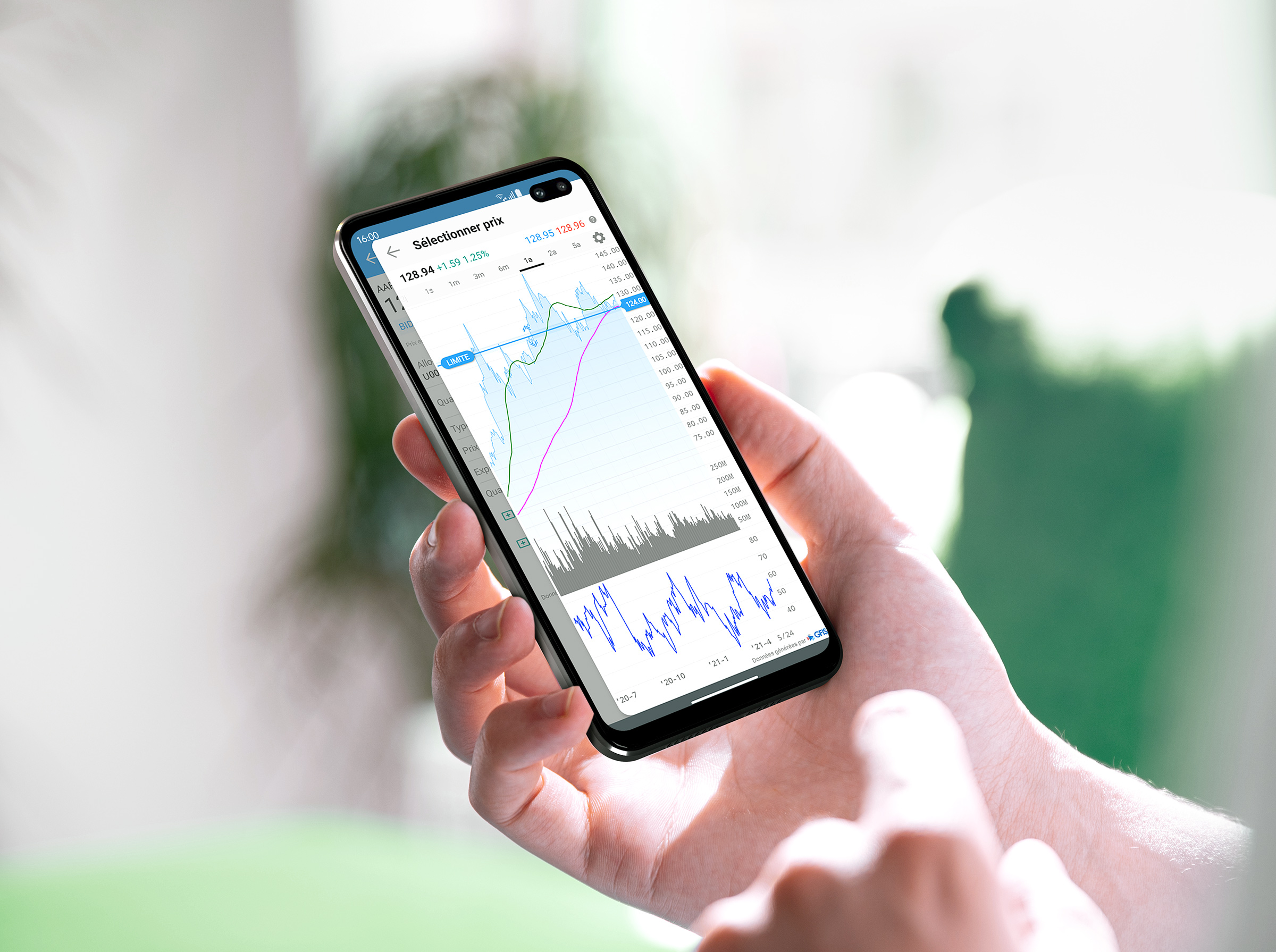 Des transactions faciles et patriques avec l'application de trading pour Android Des transactions faciles et patriques avec l'application de trading pour Android