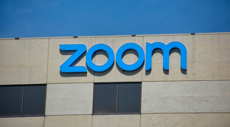 Zoom Video Communications bourse - illustration façade batîment zoom