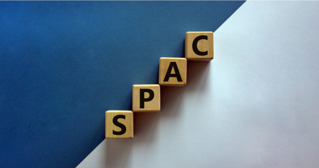 SPAC - special purpose acquisition company - illustration cubes en bois spac