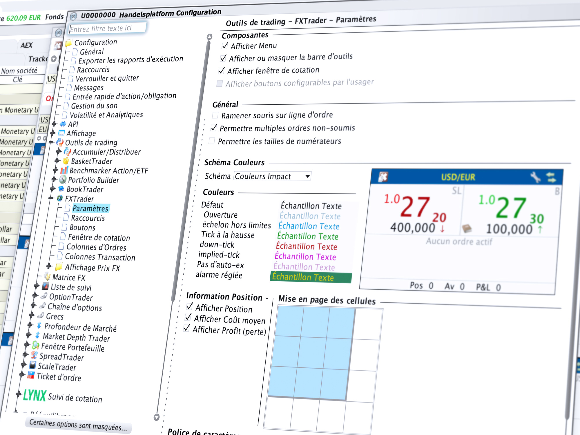 FX Trader : configuration individuelle pour professionnaliser son trading Forex