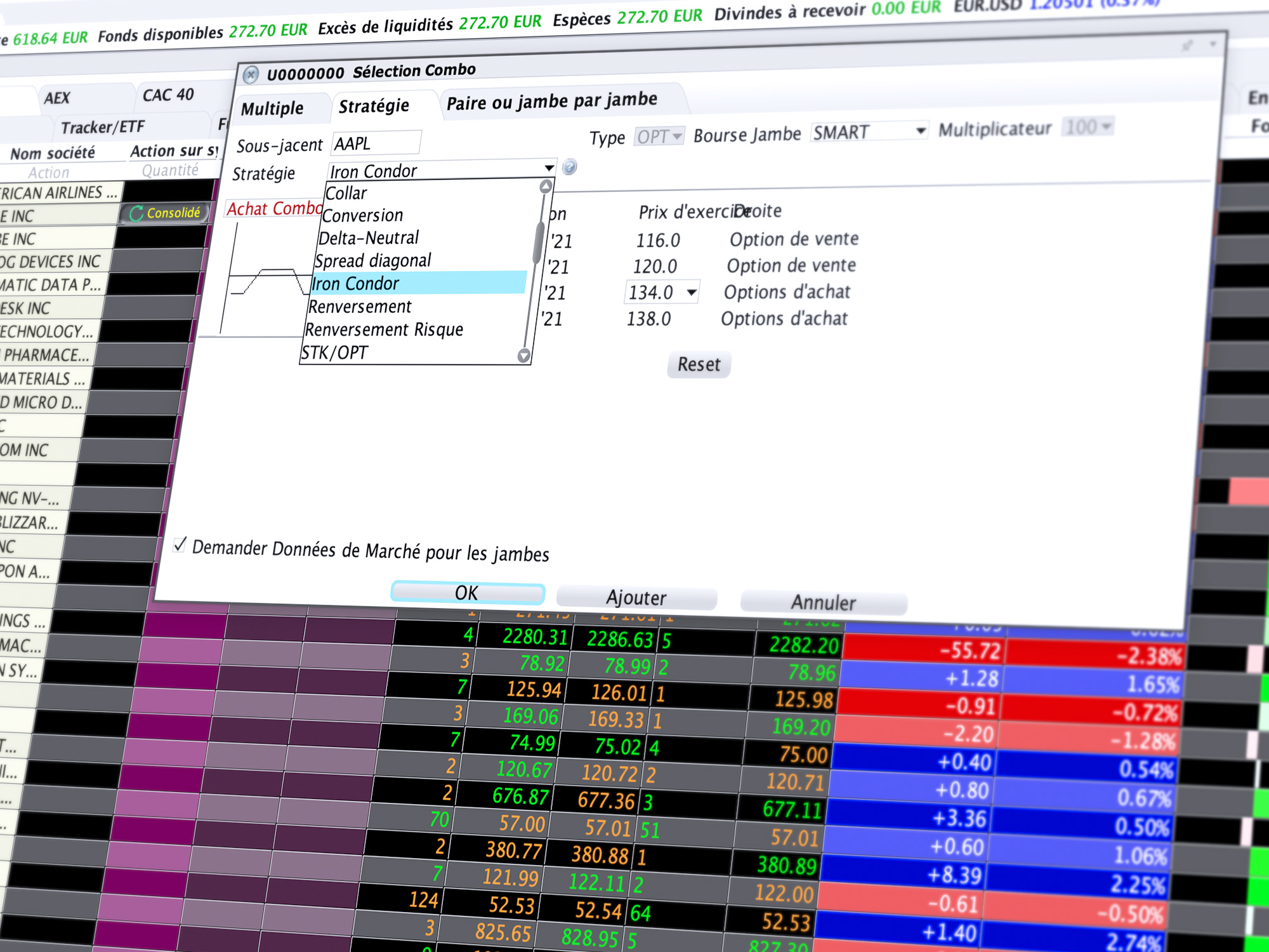 ComboTrader : les combinaisons d'ordres faciles