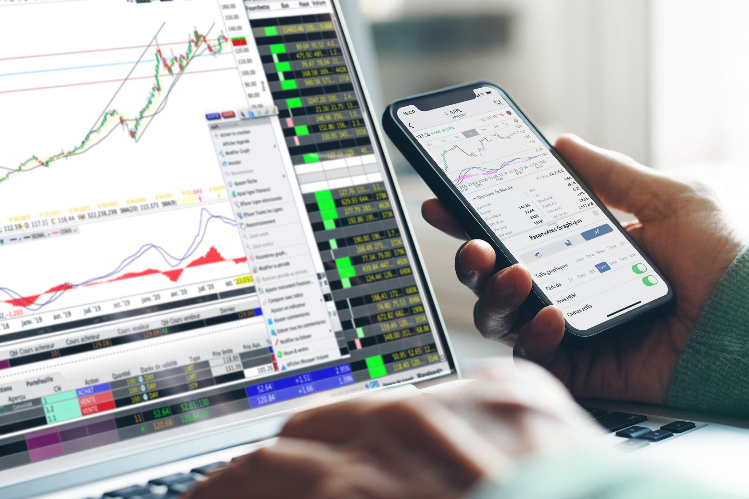 Tradez par l'intermédiaire du courtier en bourse LYNX avec un logiciel de trading innovant Trading d'actions : logiciel de trading d'actions par l'intermédiaire de LYNX