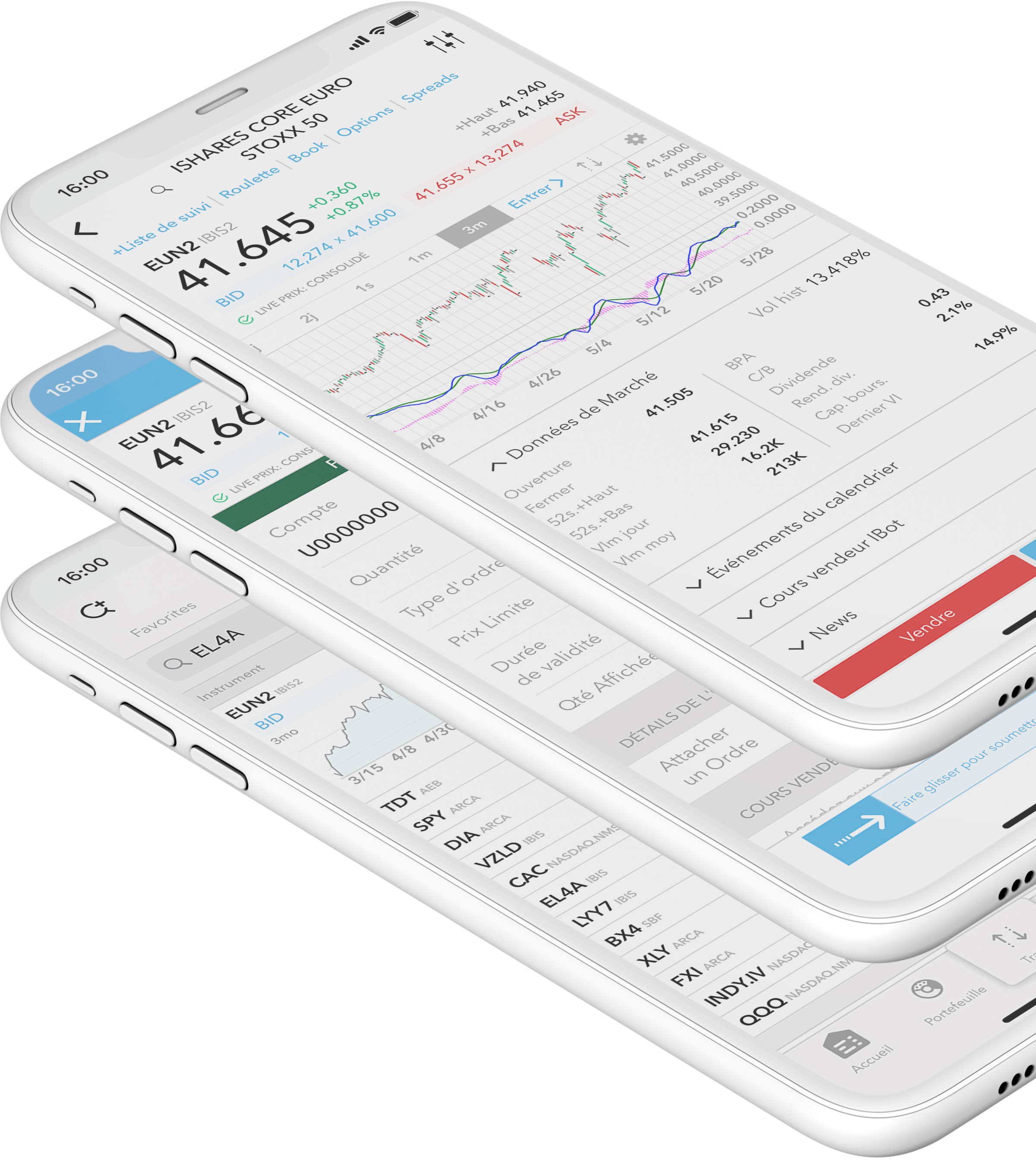 Appli de trading ETFs