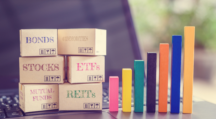 Investir dans les obligations - obligation en bourse - illustration government bonds obligations - matières premières - boîtes produits financiers