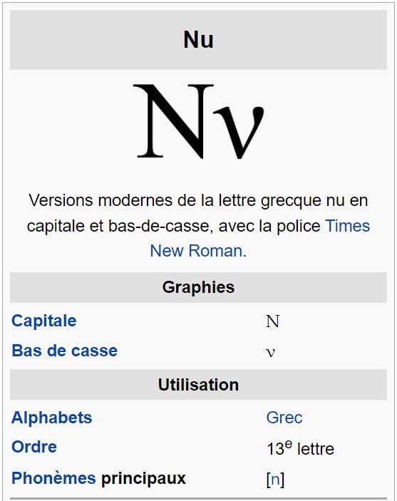 véga – vega bourse - lettre grecque nu véga – vega bourse - lettre grecque nu